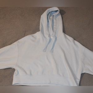 All in Motion Cropped Blue Sweatshirt